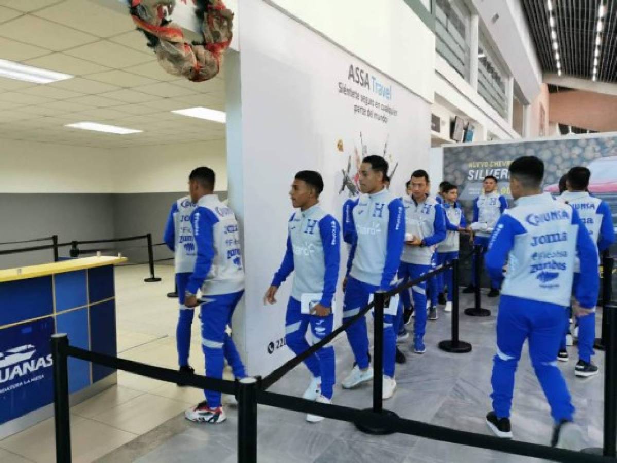 Selección Sub-15 de Honduras se encuentra en Belice para torneo relámpago de la Uncaf