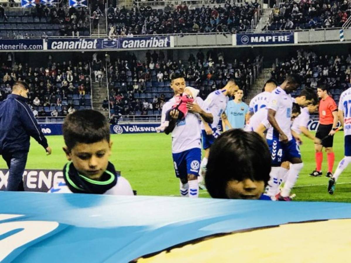 ¡TIERNOS! Así disfrutan el fútbol los hijos de los jugadores hondureños