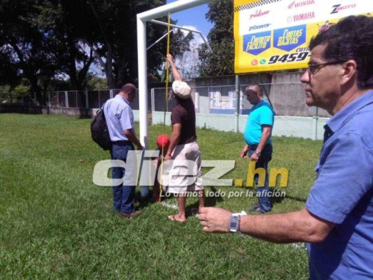 Así es el estadio de San Juan Pueblo donde Vida jugará contra Juticalpa