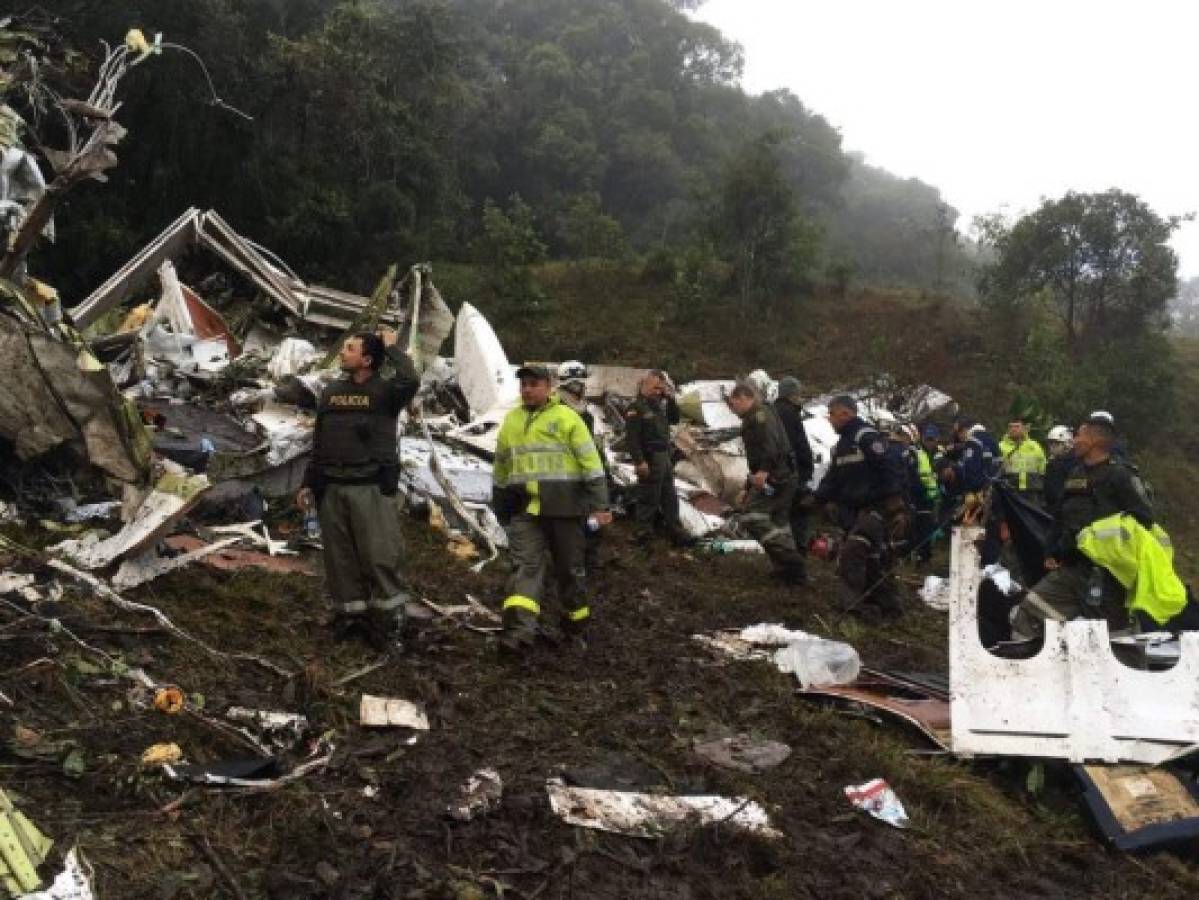 FOTOS: Así luce hoy el lugar donde se estrelló avión del Chapocoense