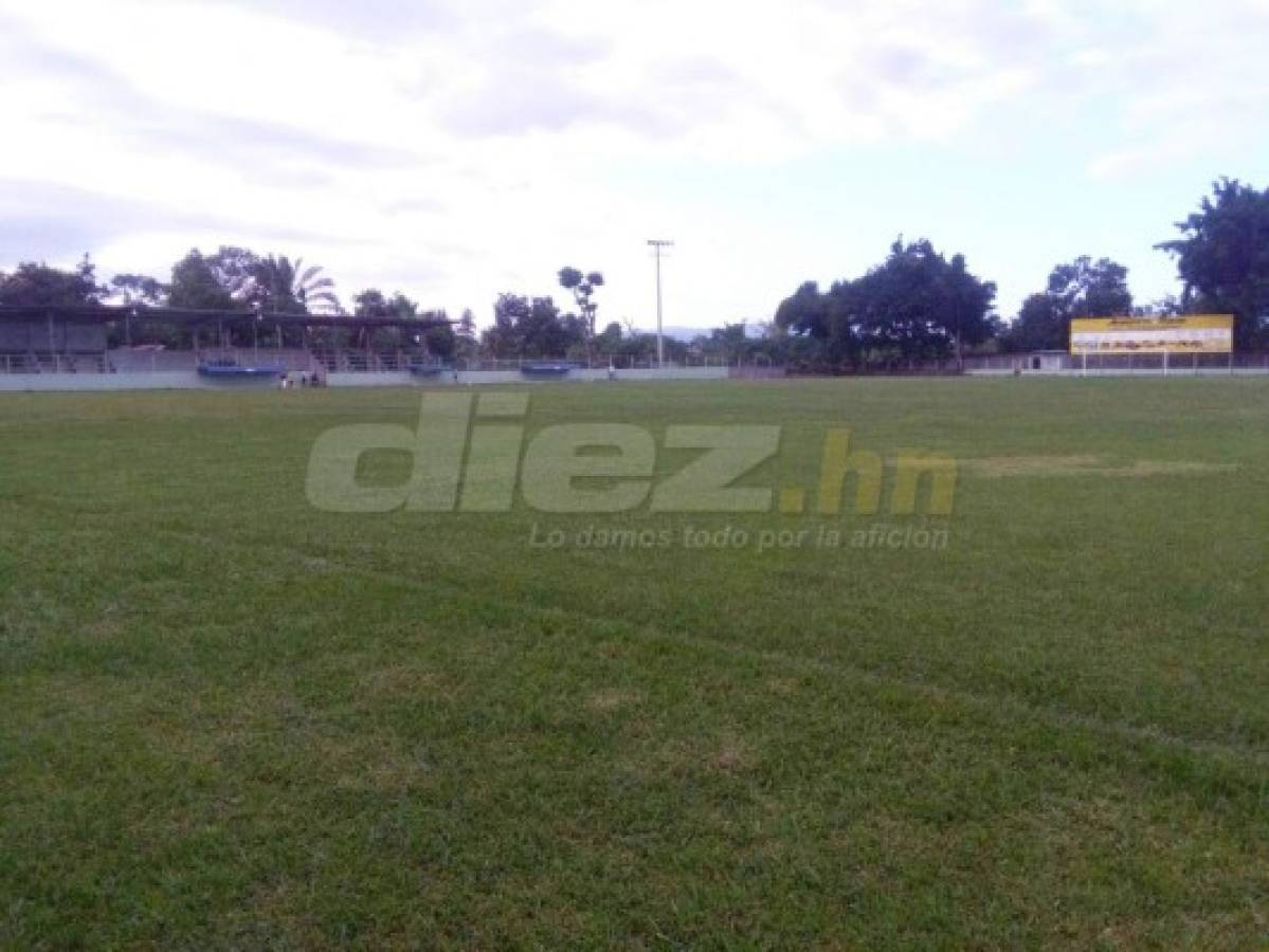 Así es el estadio de San Juan Pueblo donde Vida jugará contra Juticalpa