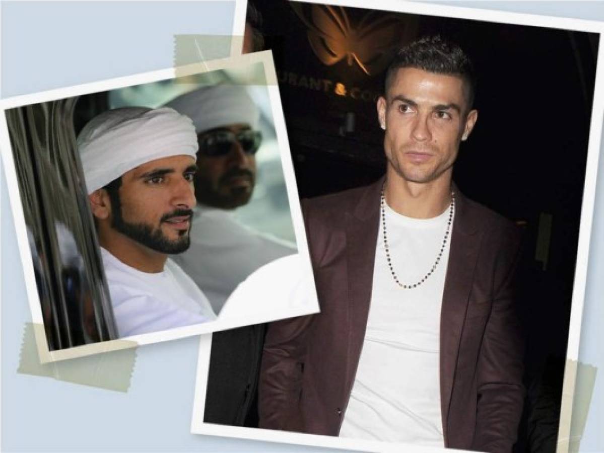 ¿Qué hacen? La prestigiosa amistad de Cristiano Ronaldo con el príncipe Fazza, dueño de Dubái  