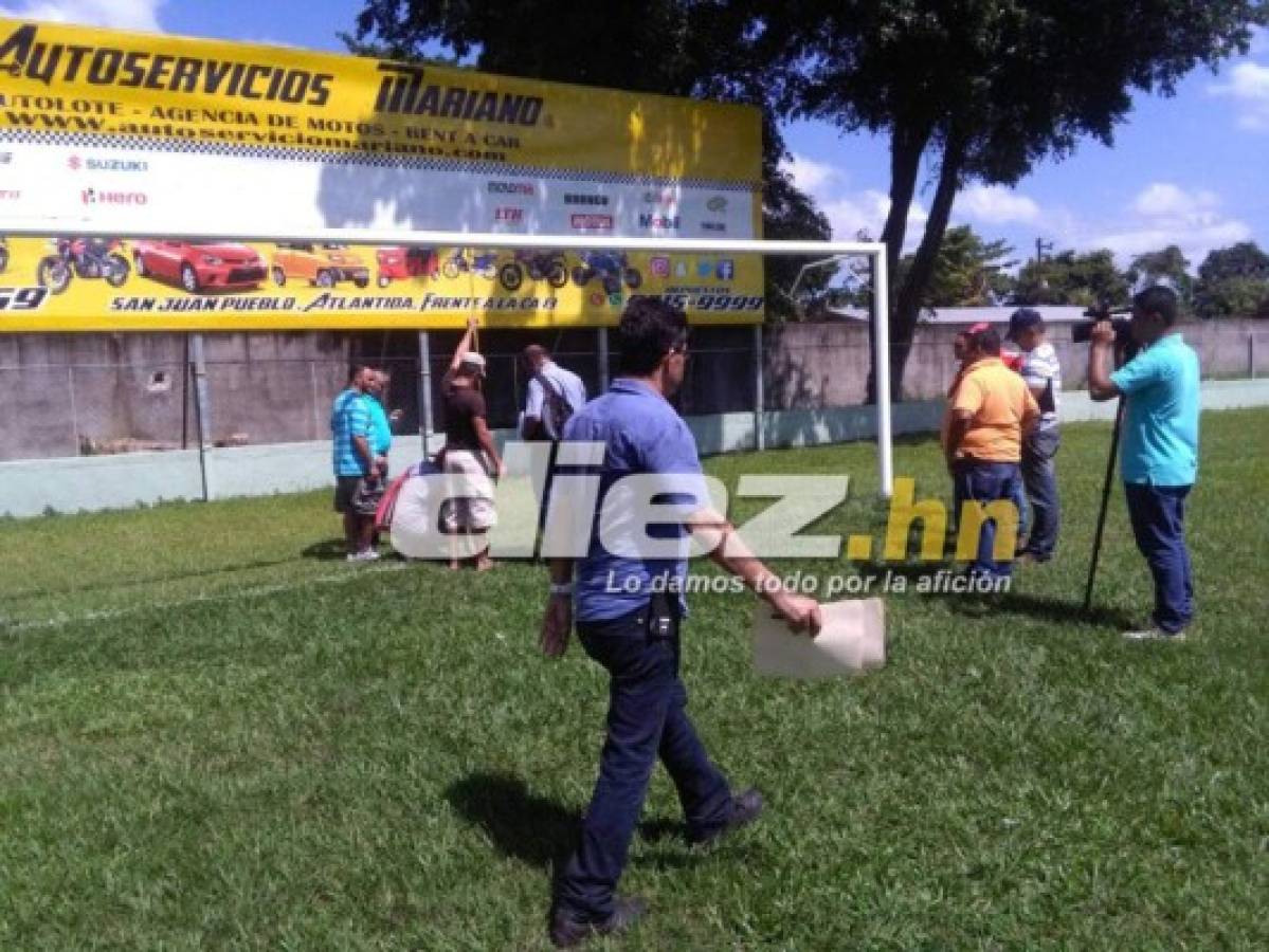 Así es el estadio de San Juan Pueblo donde Vida jugará contra Juticalpa