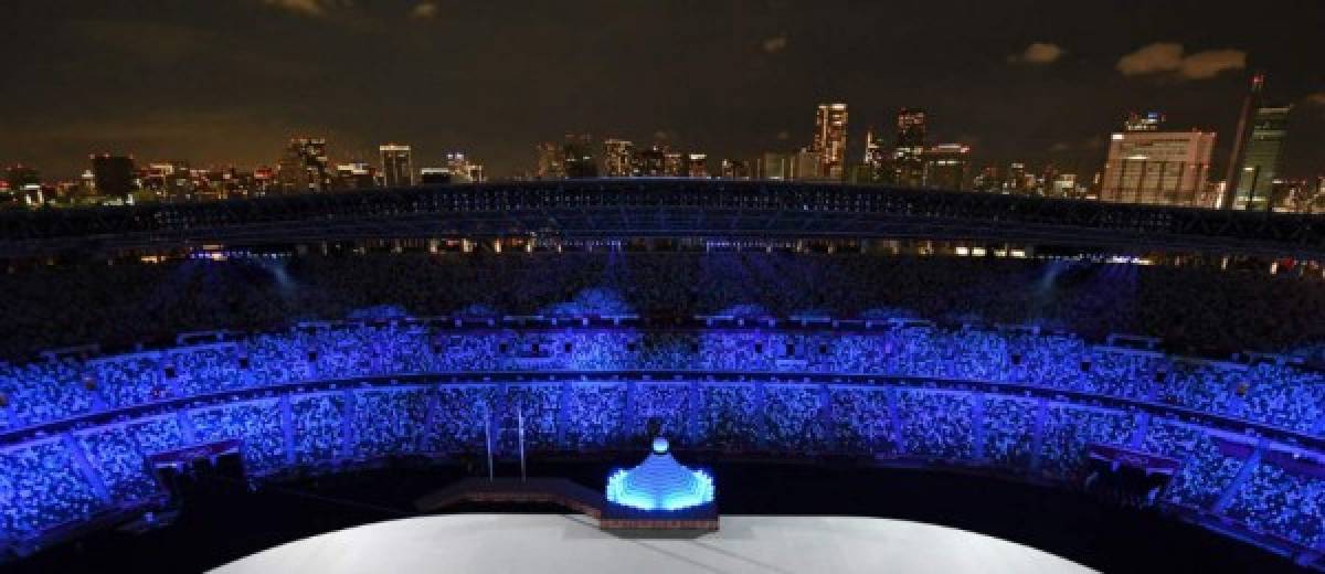 Con la delegación de Honduras: Las imágenes de la inauguración de los Juegos Olímpicos de Tokio 2021