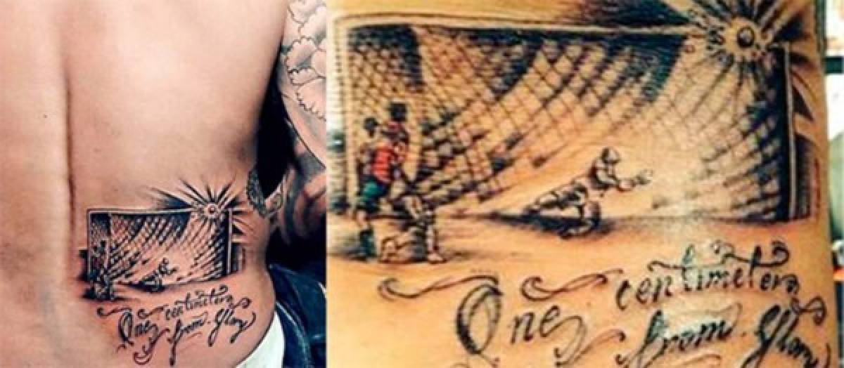 ¡Horribles! Los tatuajes más feos en el mundo del fútbol