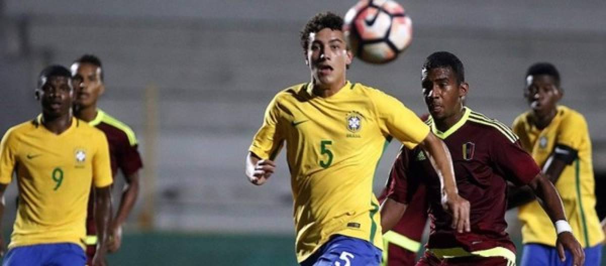 Conocé a las figuras de la selección Sub-17 de Brasil que se medirá a Honduras