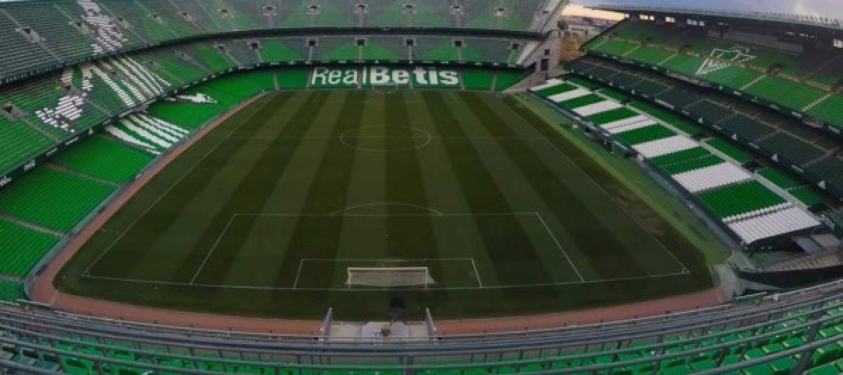 Una auténtica alfombra: Así es el Benito Villamarín sede de la final de la Copa del Rey