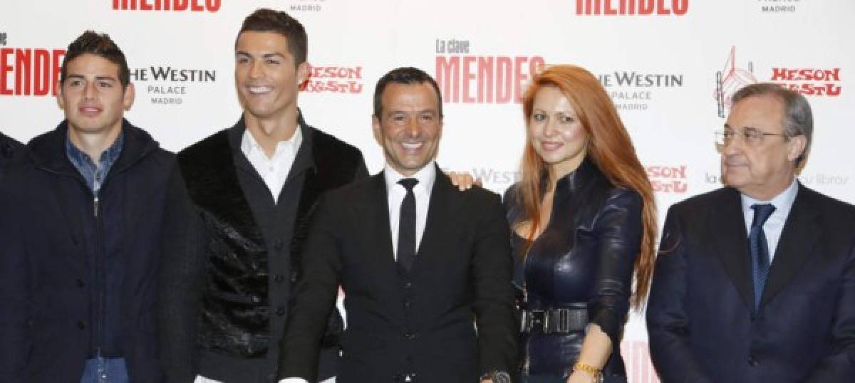 Sandra, la elegante pareja de Jorge Mendes, representante de Cristiano Ronaldo