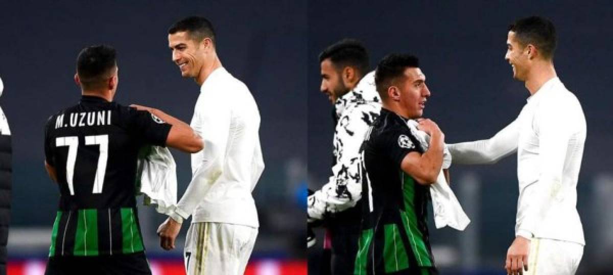 Fotos: Celebró como Cristiano Ronaldo en su propia cara y así reaccionó el astro portugués