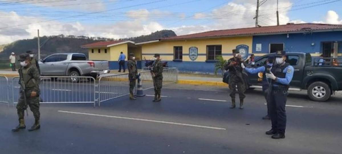 ¡Nadie entra y nadie sale! Las imágenes del toque de queda en cuatro ciudades de Honduras