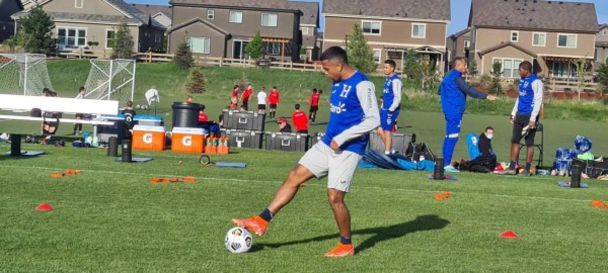 ¡Ambulancia y baño en el autobús! Así fue el primer entreno de la Selección de Honduras en Denver