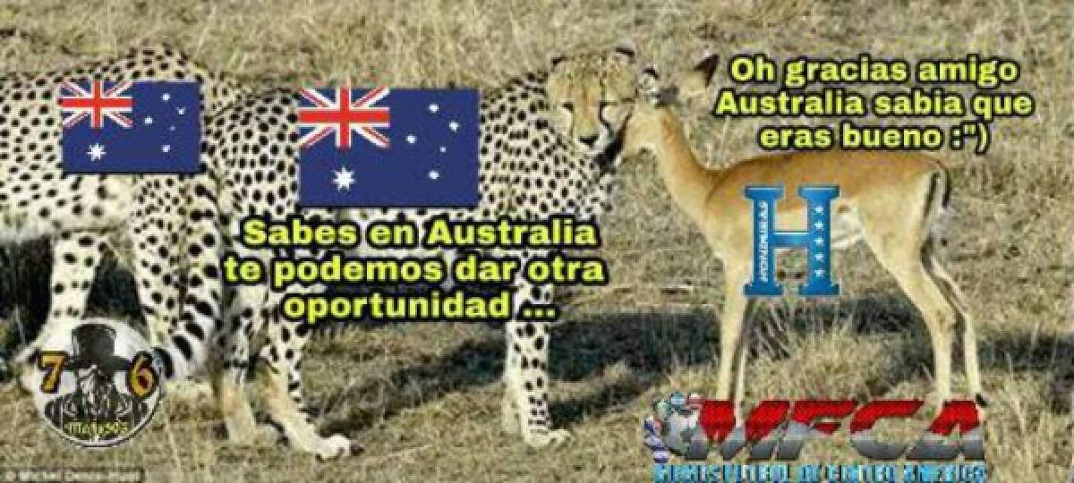 Los imperdibles memes previo al partido Australia-Honduras