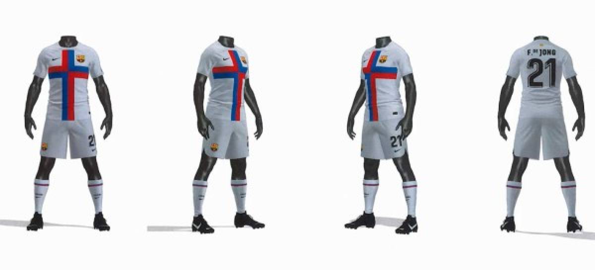 ¿De color blanco? Filtran las camisas del Barcelona para la temporada 2022-23 y hay polémica