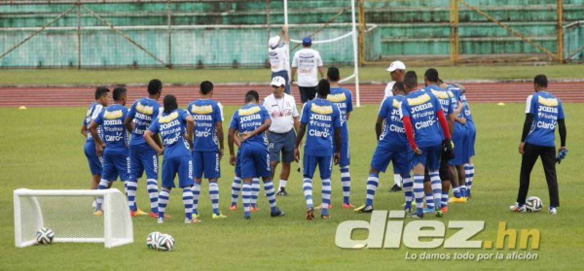 Jorge Luis Pinto comenzó a trabajar en su primer microciclo con la Bicolor