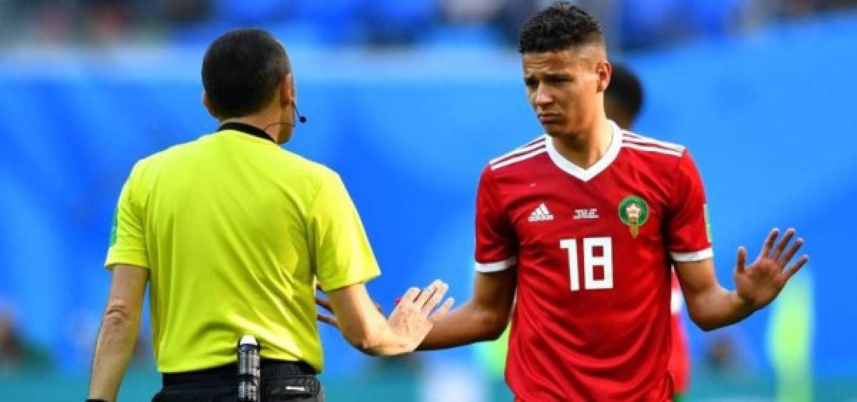 Tras jugar el Mundial de Rusia, jugador de Marruecos Amine Harit sería condenado a prisión