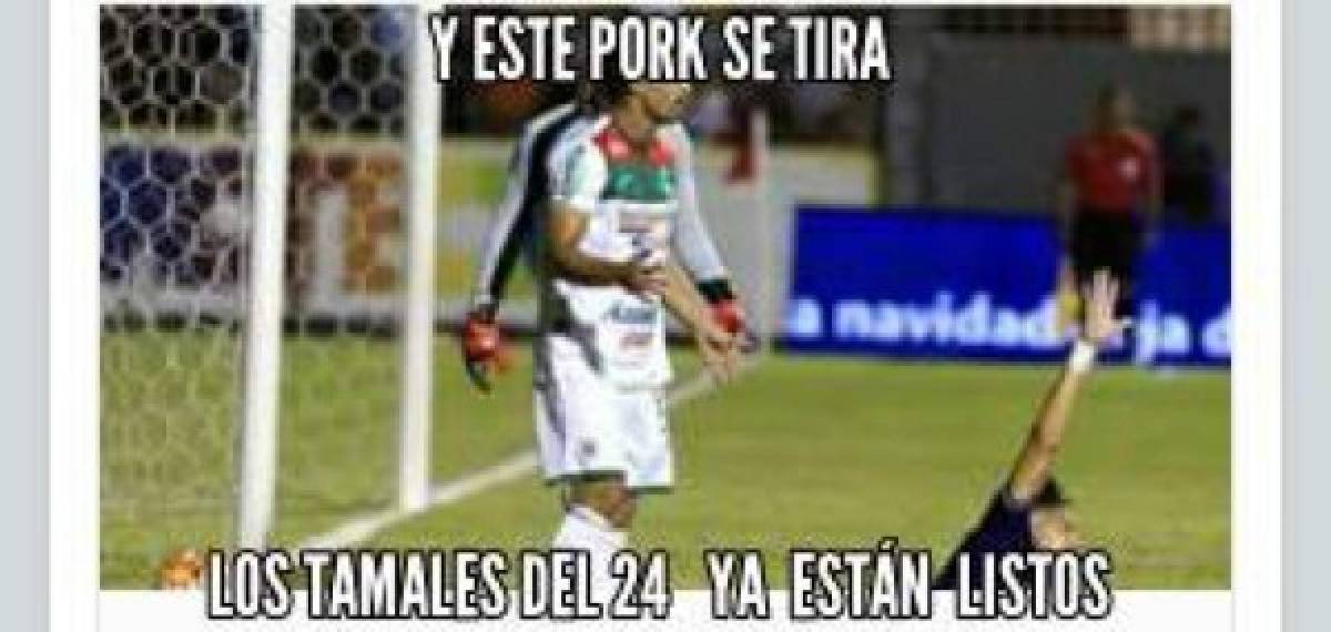 ¡Los memes crucifican a Motagua por el penal pitado ante Marathón!