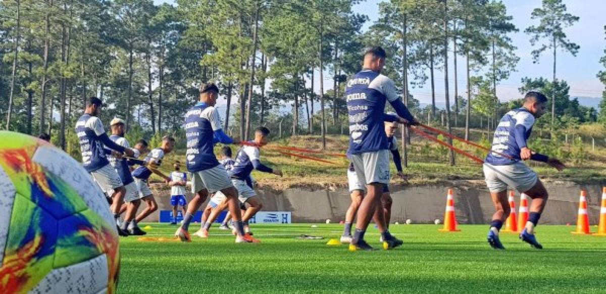 ¡Desde la intimidad! La Selección de Honduras continúa alistando el amistoso con Nicaragua