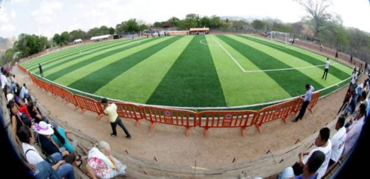 Así es el estadio de Goascorán donde jugará Motagua por Copa Presidente
