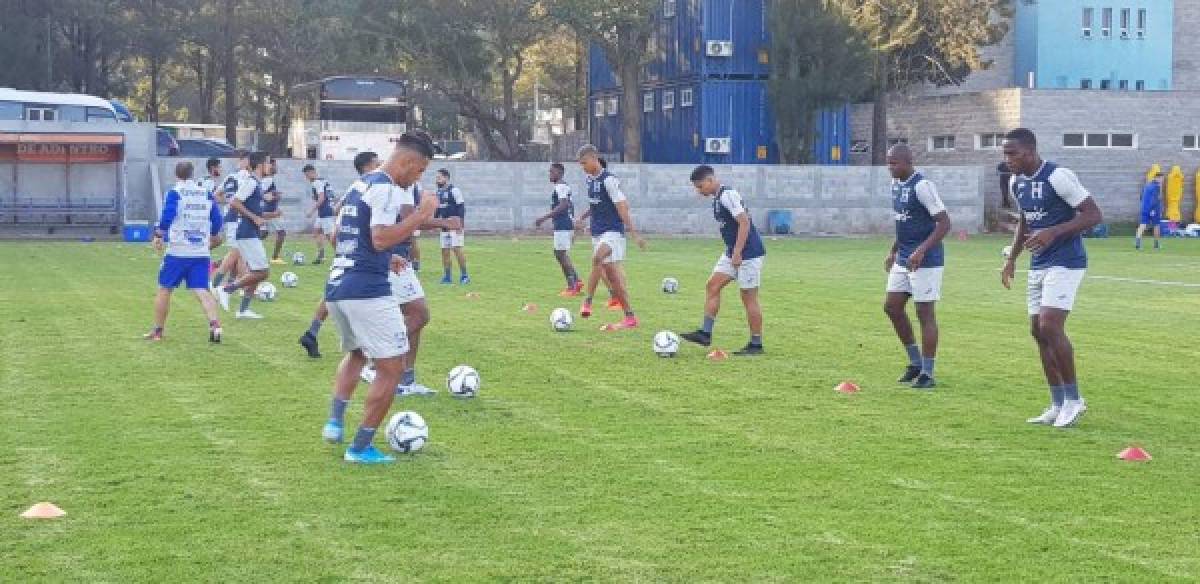 Fotos: así fue el entreno de Honduras en Guatemala con su 11 definido para el amistoso del domingo