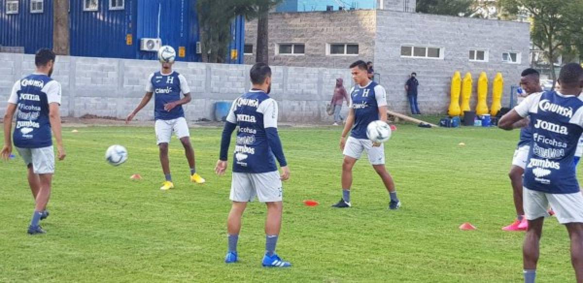 Fotos: así fue el entreno de Honduras en Guatemala con su 11 definido para el amistoso del domingo
