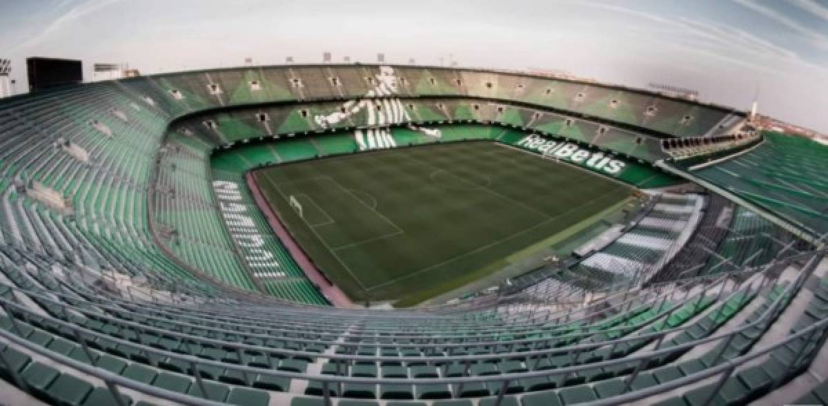 Una auténtica alfombra: Así es el Benito Villamarín sede de la final de la Copa del Rey