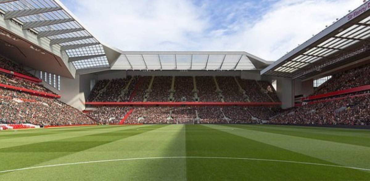 Así será el nuevo Anfield del Liverpool: Para más de 60 mil personas por $78 millones