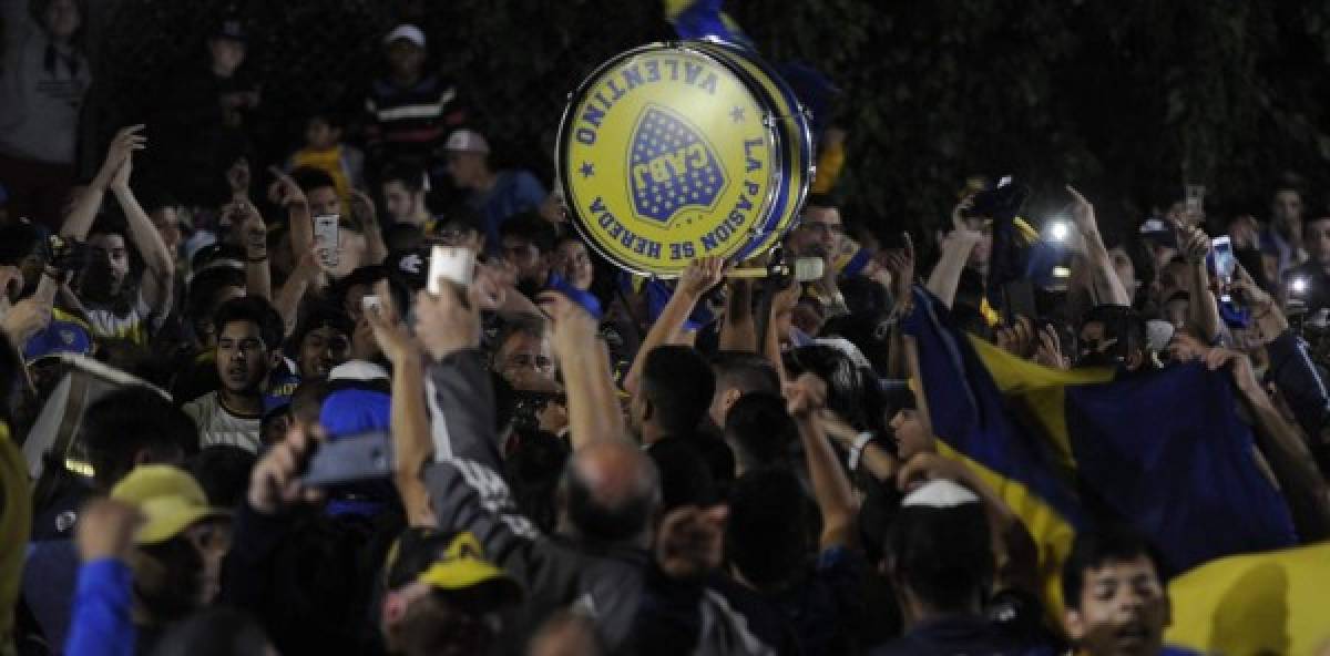 FOTOS: La impresionante despepida de los aficionados al Boca Juniors