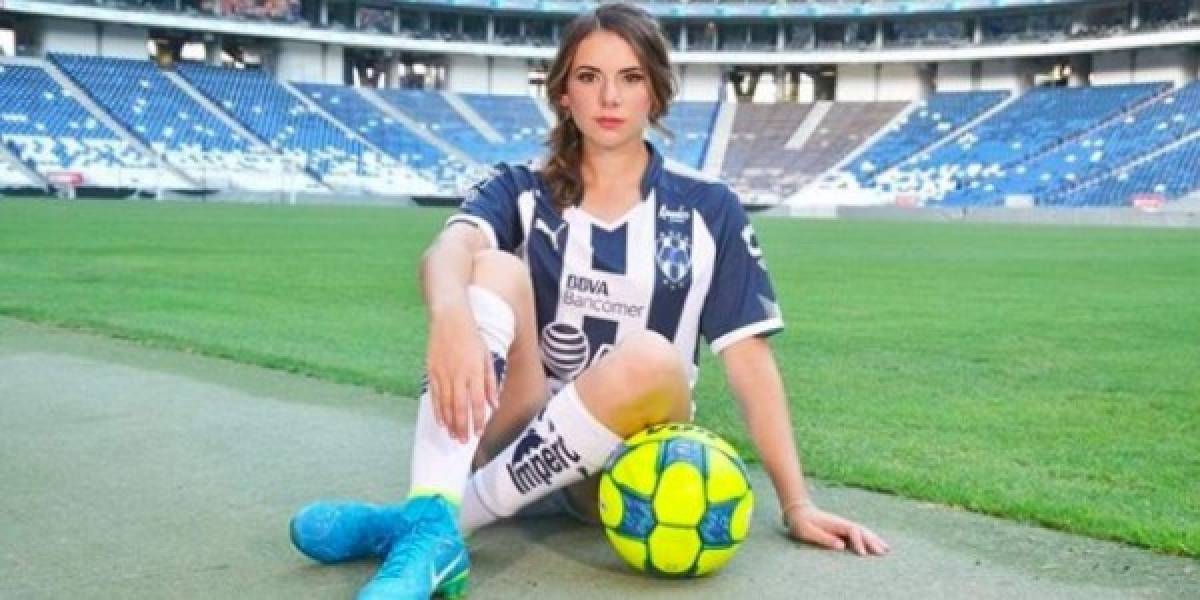 Pamela Verdirame, la guapa goleadora del Monterrey