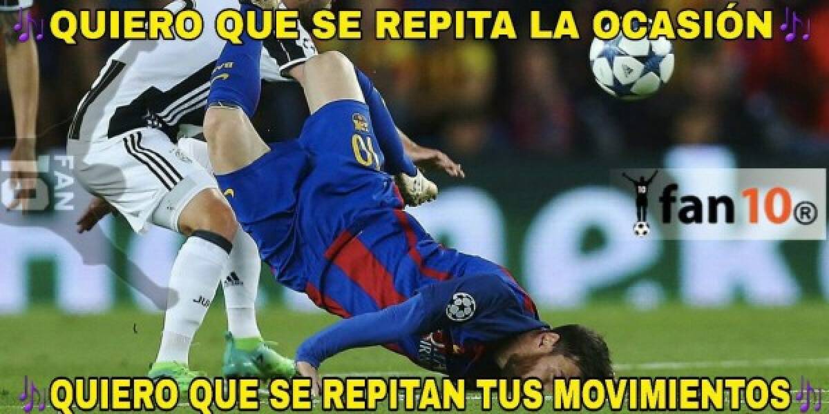 Los terribles memes contra Messi por anotarle por primera vez a Buffon