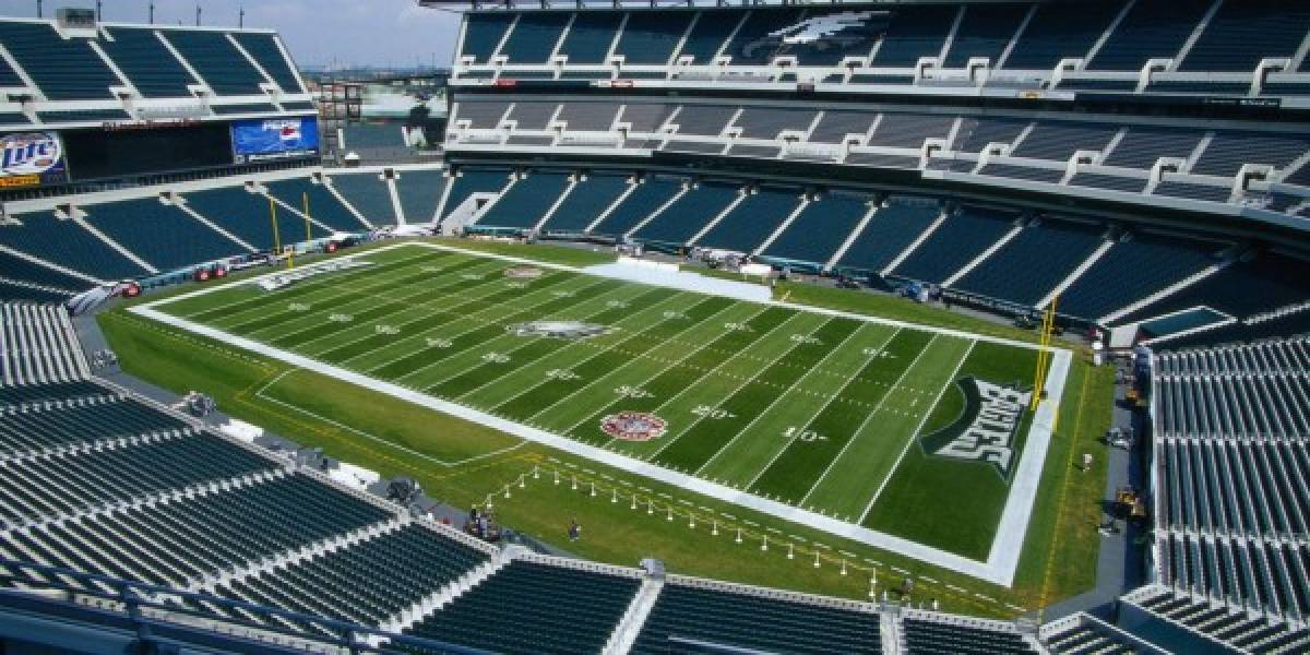 Estadio de primer mundo, el Lincoln Financial Field es el estadio de los Philadelphia Eagles