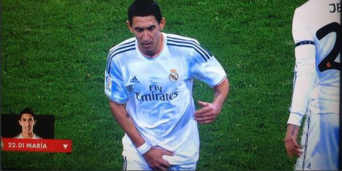 VIDEO: Gesto obsceno de Di María habría sido por silbidos del Bernabéu