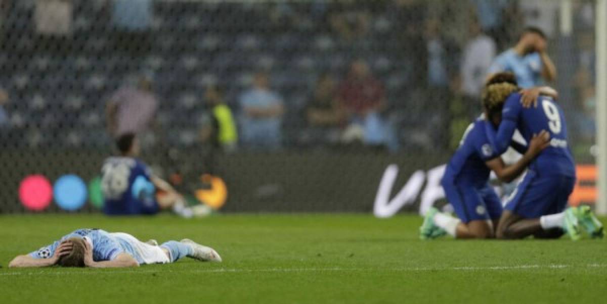 No se vio en TV: Pep Guardiola, abatido, las lágrimas del 'Kun' Agüero y la locura del Chelsea