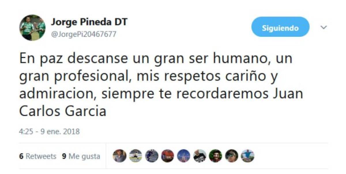 ¡Emotivo! El mundo del fútbol reacciona ante la muerte de Juan Carlos García