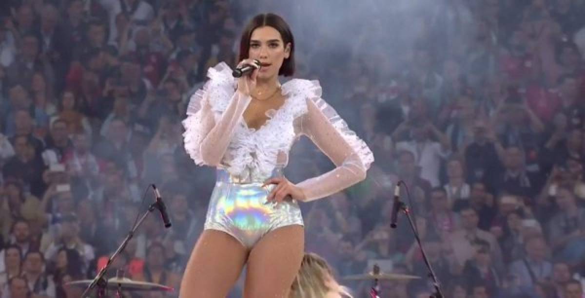 ¡Qué fiesta! Dua Lipa y las bellezas que se robaron el show en la final de la Champions League