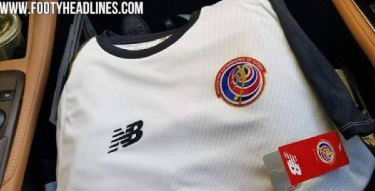 Filtran otro diseño del uniforme de Costa Rica para el mundial