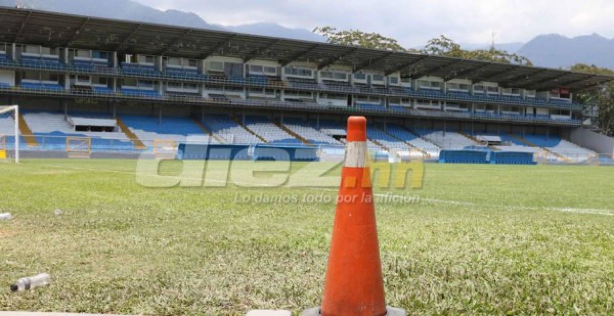 El estadio Morazán está listo para el Honduras-Costa Rica
