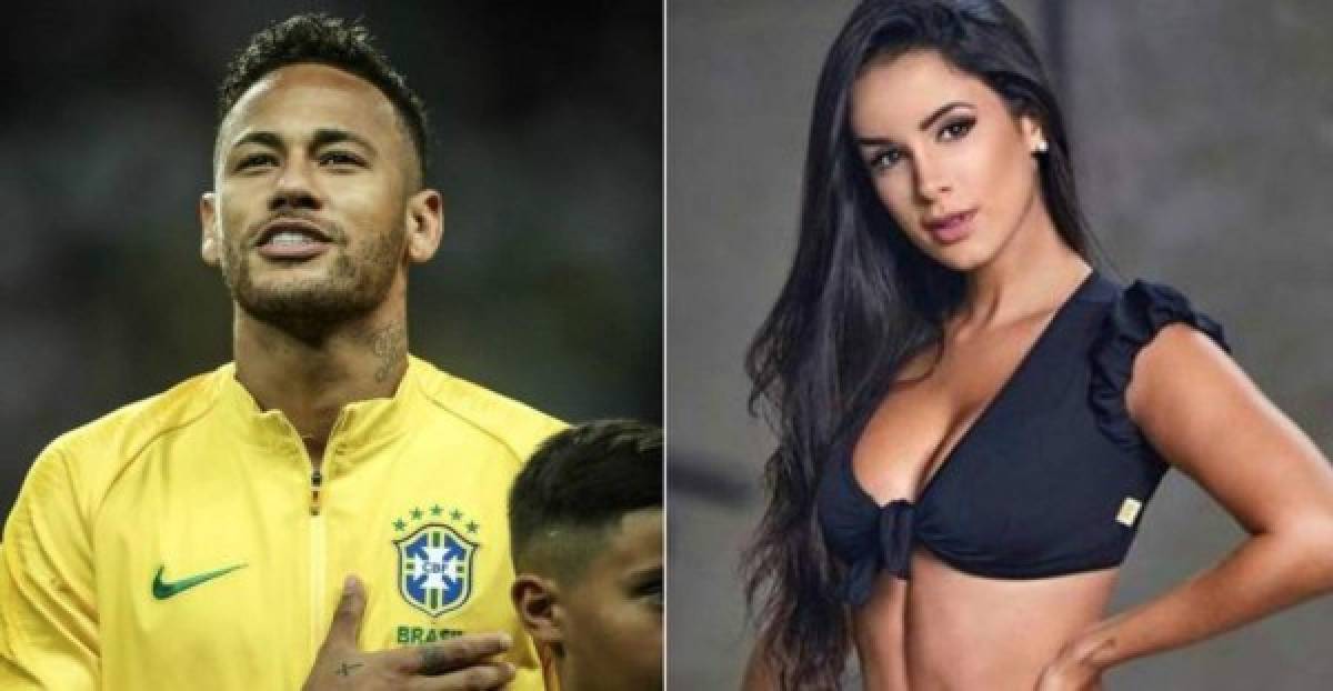 Nathália, la sensual modelo que salió una vez con Neymar y ahora es novia de Douglas Costa