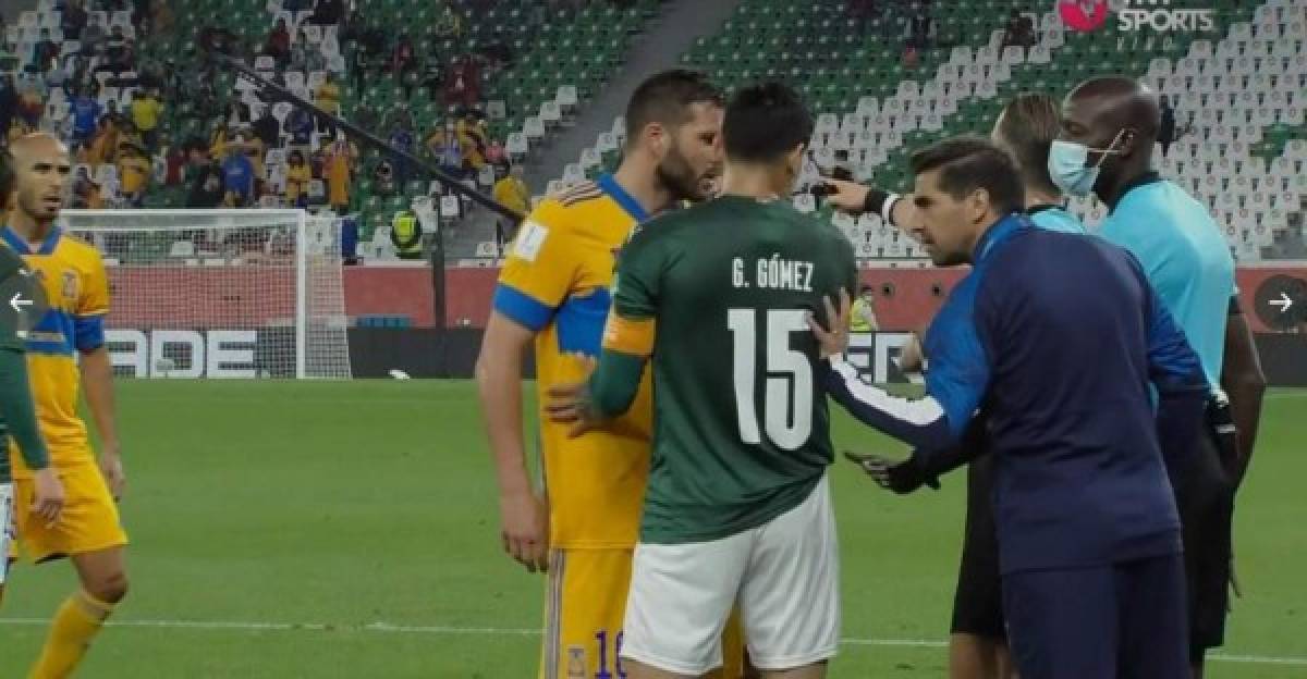 Fotos: La bronca de Gignac con el técnico de Palmeiras y el tremendo festejo de Tigres