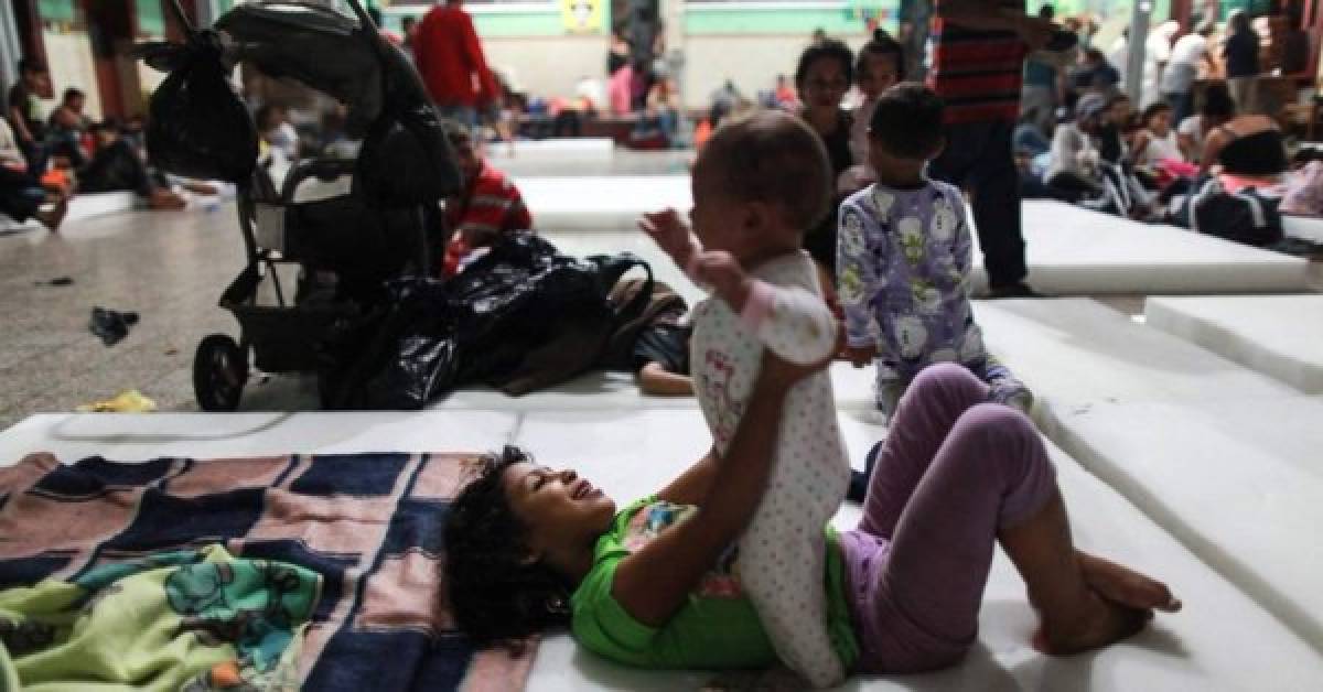 Las fotos más impactantes de los hondureños en la caravana de migrantes