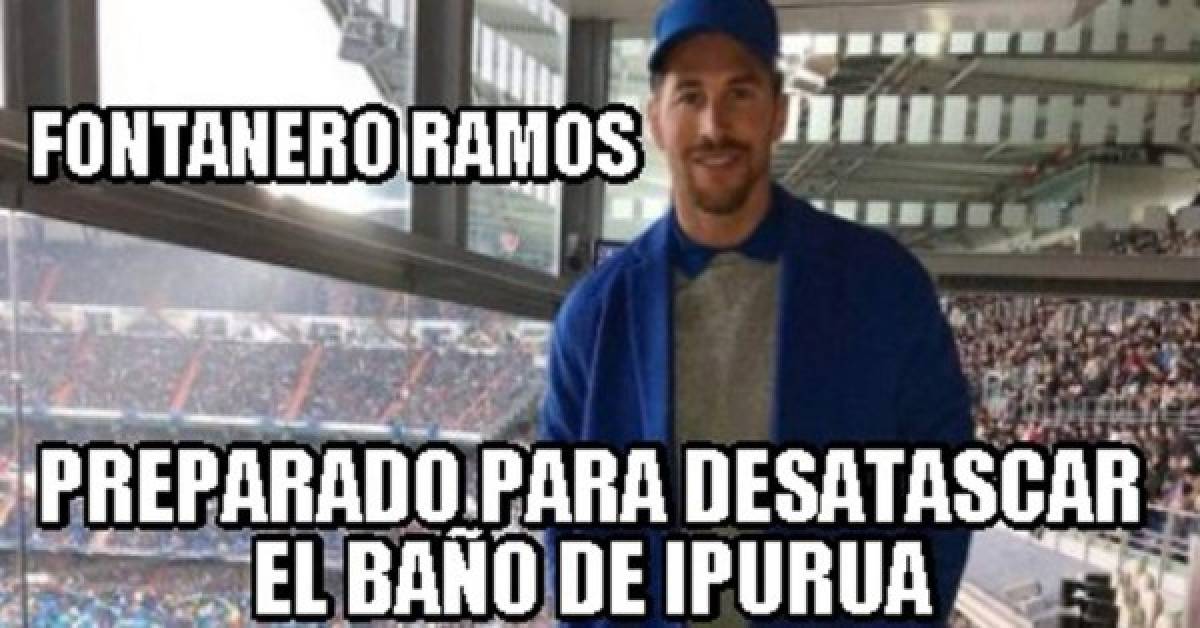 ¡IMPERDIBLES! Los memes que no has visto de Sergio Ramos y sus urgencias estomacales