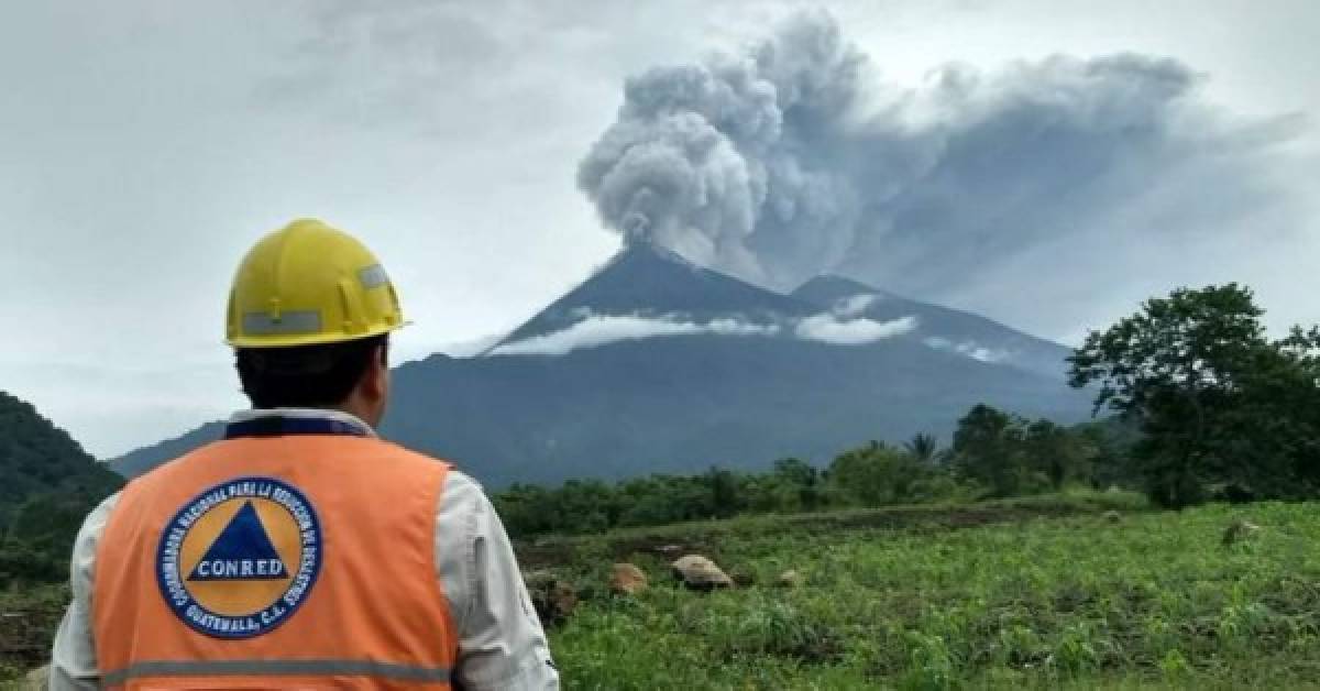 EN FOTOS: Tragedia en Guatemala luego de explosión de un volcán