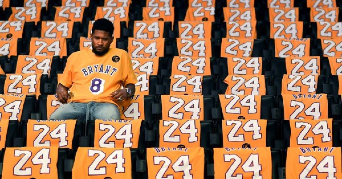 Así fue el homenaje de Los Ángeles Lakers a Kobe Bryant en juego de NBA