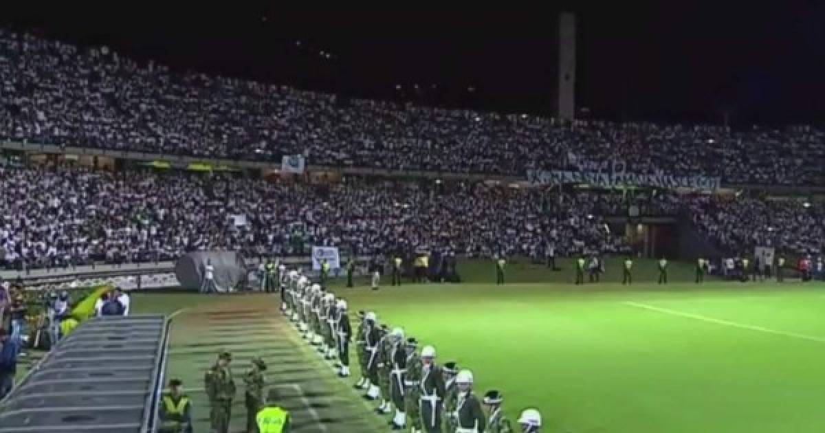 El estadio de Medellín fue insuficiente para el homenaje al Chapecoense