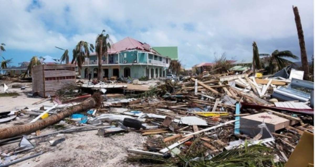 Antes y después del Caribe con el paso del huracán Irma