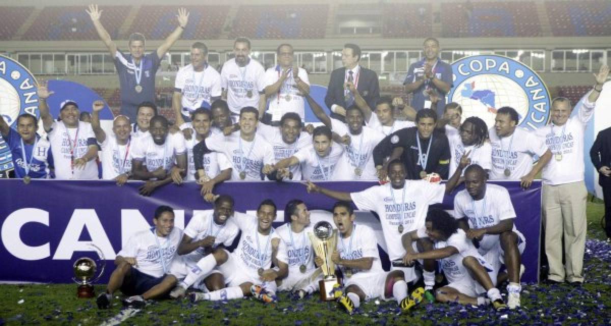 El presente de la Selección de Honduras campeona de Uncaf en 2011