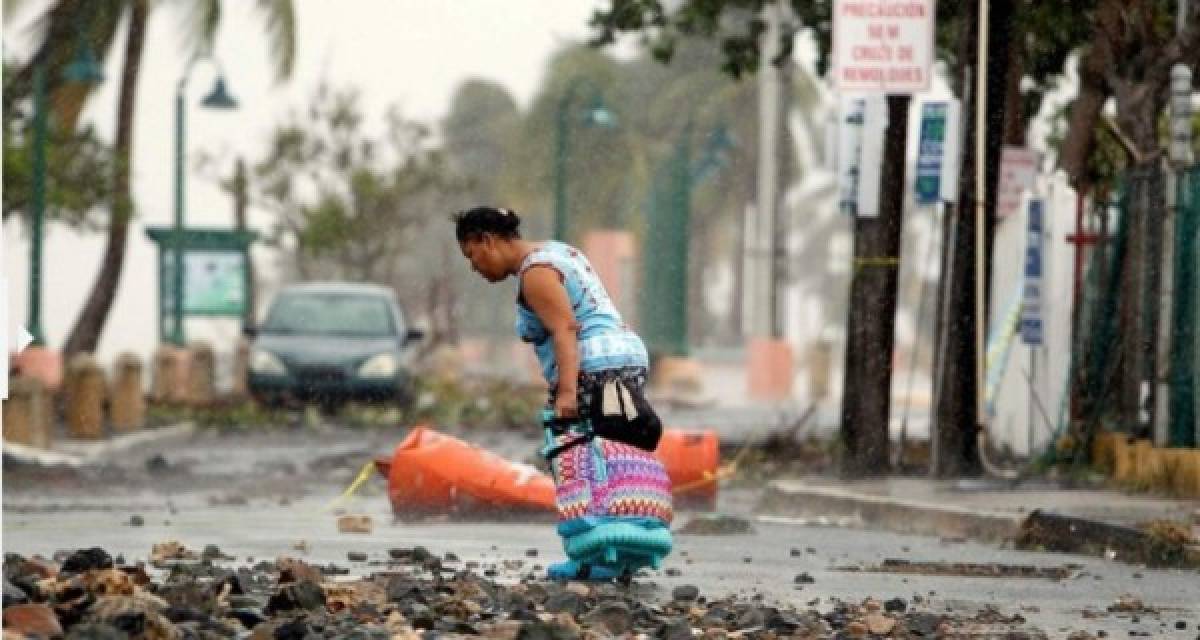 Antes y después del Caribe con el paso del huracán Irma