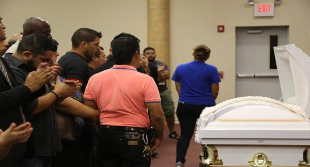 FOTOS: Así fue el adiós del futbolista hondureño asesinado en Houston