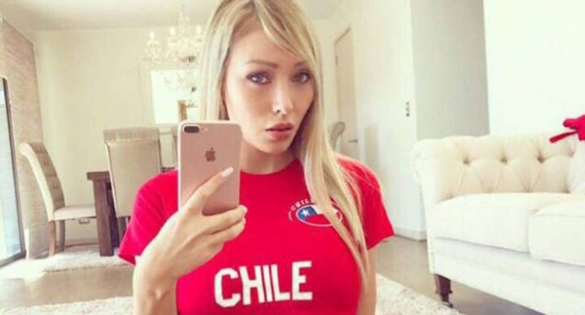 Daniella Chávez, la más bella: El lado más sexy del duelo entre Chile y Honduras