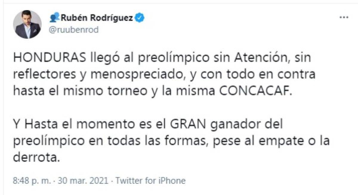 Así reaccionan los periodistas al trabajo de Honduras en el Preolímpico: ''Llegó menospreciado y fue el gran ganador''