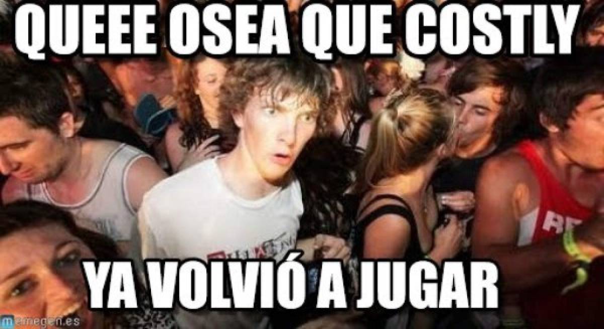 Debut de Carlo Costly arrasa con los memes de la fecha 4 de la Liga Nacional de Honduras